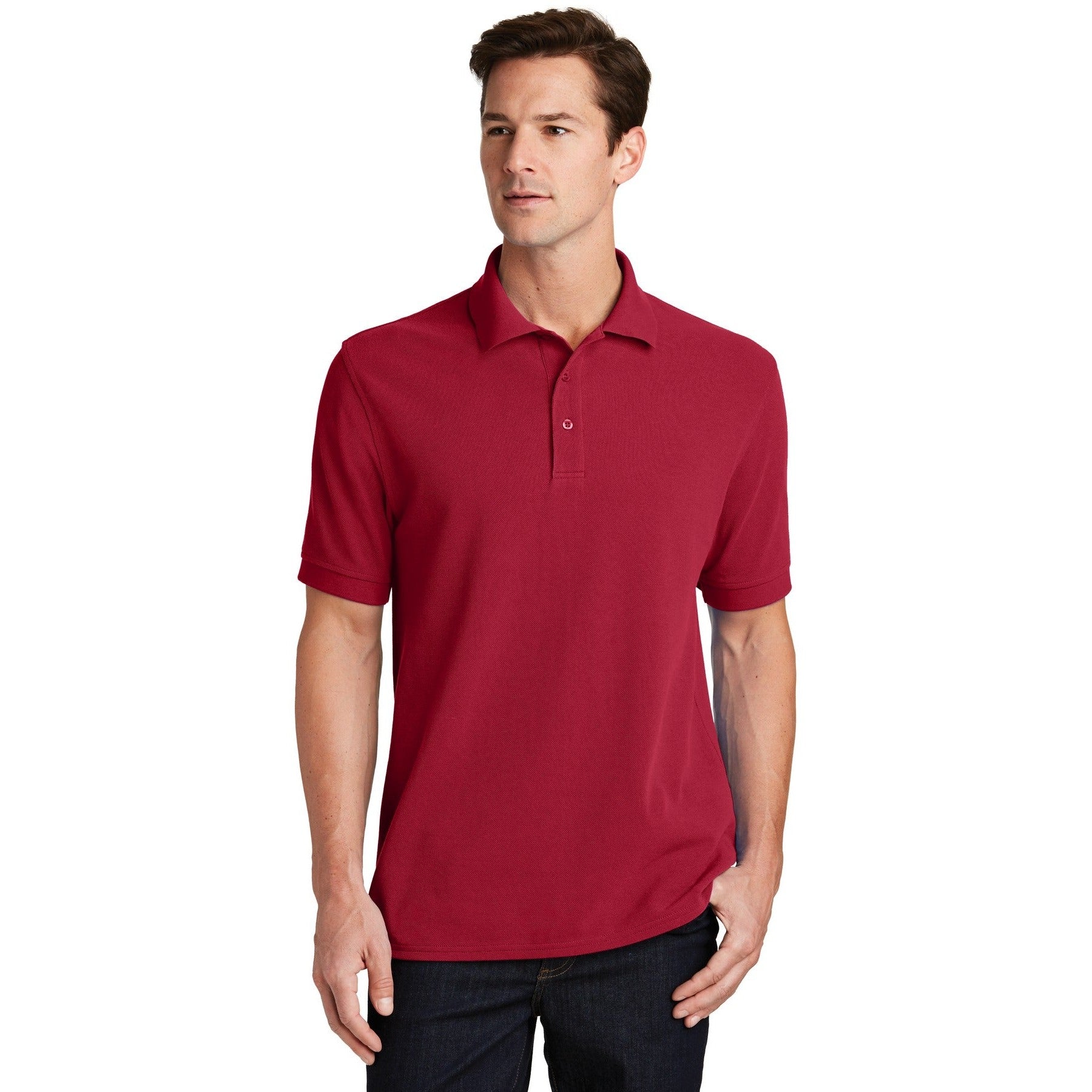 Port & Company-Port & Company® Combed Ring Spun Pique Polo. KP1500-MedTech-4